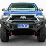 Extreme Series Bullbar X-1 Toyota Hilux 2021 GUN126R on Hammertone Black POWDERCOAT