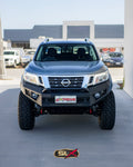 SUITS NISSAN NAVARA NP300 BLACK POWDER COAT- EXTREME SERIES BULLBAR- GEN X