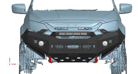 EXTREME SERIES BULLBAR Suits Isuzu Dmax 03/2024 on