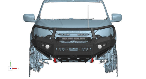 EXTREME SERIES BULLBAR Suits Isuzu Dmax 03/2024 on Tripple Loop