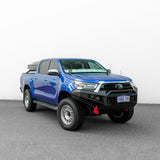 Extreme Series Bullbar X-1 Toyota Hilux 2021 GUN126R on Hammertone Black POWDERCOAT