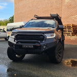 Suits Ford Ranger & Everest 2018 on PX3 MK3 TECH PACK BLACK POWDER COAT- EXTREME SERIES BULLBAR