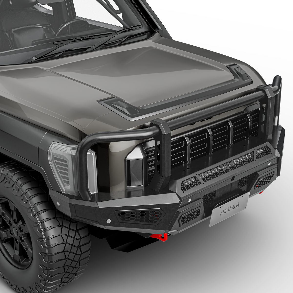 SLX Recon Bull Bar, Suitable For KIA TASMAN TK X-Line Triple Loop – SLX 4x4