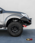 SUITS NISSAN NAVARA NP300 BLACK POWDER COAT- EXTREME SERIES BULLBAR- GEN X