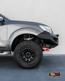 SUITS NISSAN NAVARA NP300 BLACK POWDER COAT- EXTREME SERIES BULLBAR- GEN X