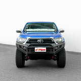 Extreme Series Bullbar X-1 Toyota Hilux 2021 GUN126R on Hammertone Black POWDERCOAT