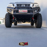 SUITS NISSAN NAVARA NP300 BLACK POWDER COAT- EXTREME SERIES BULLBAR- GEN X