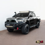 Extreme Series Bullbar X-1 Toyota Hilux 2021 GUN126R on Hammertone Black POWDERCOAT