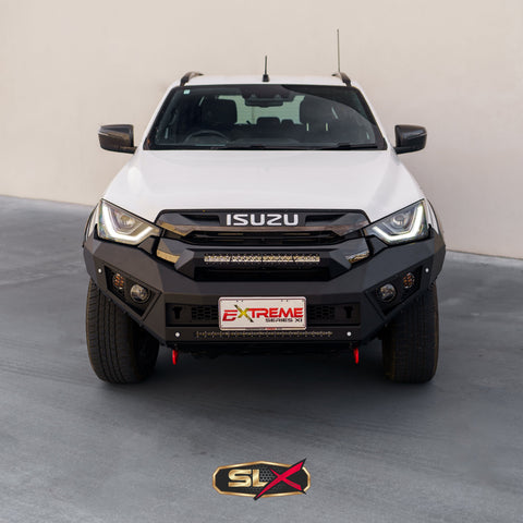 Suits Isuzu Dmax 2020 -03/2024  BLACK POWDER COAT- EXTREME SERIES BULLBAR