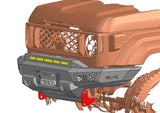 SLX Recon Bull Bar, Suitable For Toyota Land Cruiser (facelift) 76, 78, 79 Series, 2024 on SLX Recon Bull Bar
