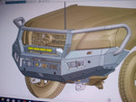 Extreme Series Bullbar X-1 Nissan Y62 Patrol S5 GEN-X Tripple Loop Bullbar