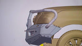 Extreme Series Bullbar X-1 Nissan Y62 Patrol S5 GEN-X Tripple Loop Bullbar