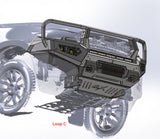 SLX Recon Bull Bar, Suitable For Mazda BT50 Face lift 2025 to current Triple loop