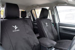 Black Duck Canvas Seat Covers Full Set Front & Back