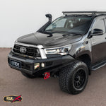 Extreme Series Bullbar X-1 Toyota Hilux 2021 GUN126R on Hammertone Black POWDERCOAT