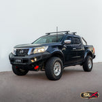SUITS NISSAN NAVARA NP300 BLACK POWDER COAT- EXTREME SERIES BULLBAR- GEN X
