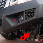 SUITS NISSAN NAVARA NP300 BLACK POWDER COAT- EXTREME SERIES BULLBAR- GEN X