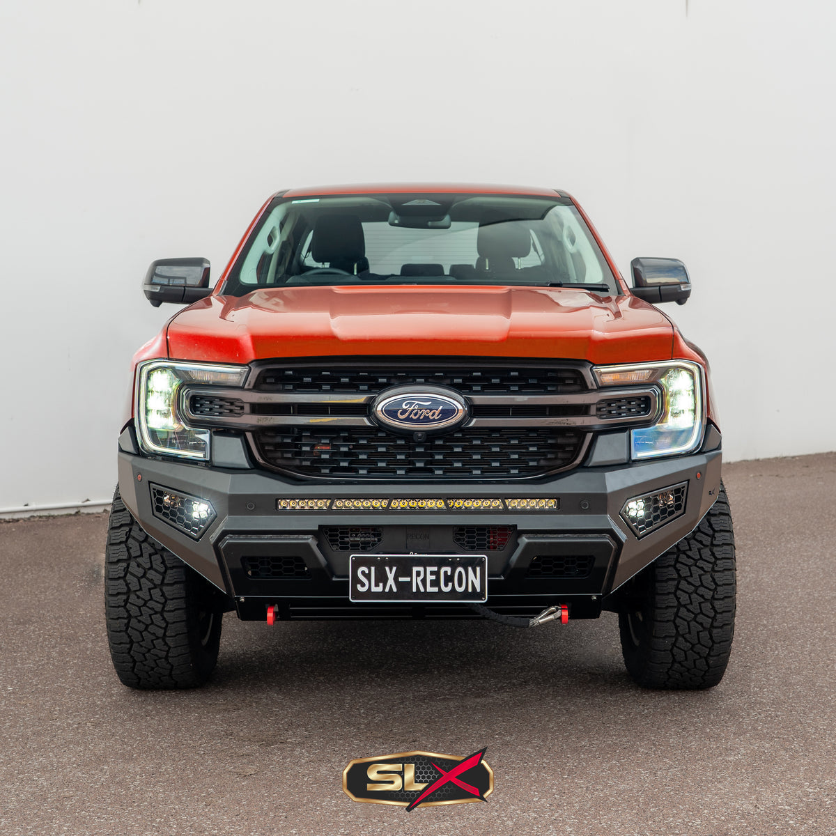 Recon Ford Ranger SLX Recon Bull Bar Suitable For Ford Ranger Ranger RA (Next Gen) 2022 ...