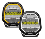 LED DRIVING LIGHTS 9 inch Dual Colour IP Rated pair