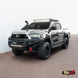 Extreme Series Bullbar X-1 Toyota Hilux 2021 GUN126R on Hammertone Black POWDERCOAT