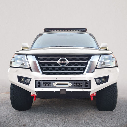 Extreme Series Bullbar X-1 Nissan Y62 Patrol S5 Black POWDERCOAT -GEN-X