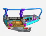 SLX Recon Bull Bar, Suitable For Volkswagen Amarok, NF 2023 on SLX Recon Bull Bar Triple loop