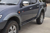 ISUZU D-MAX XROX ROCK SLIDERS SUIT DUAL CAB 06/2012 ON ADR COMPLIANT