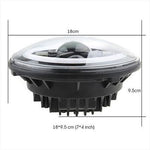 GQ PATROL 7 inch LED headlight x 2 new projector lens high output DRL Halo