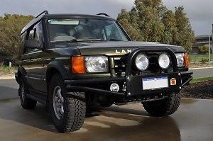 LAND ROVER DISCOVERY SERIES 2, XROX COMP BULL BAR, ADR, AIRBAG WINCH BAR