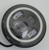 7inch round LED HEAD LIGHTS H4 LED PATROL GQ LED HEADLIGHTS ROUND