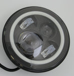 7inch round LED HEAD LIGHTS H4 LED PATROL 40 SERIES FJ CRUSIER LED HEADLIGHTS