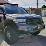 Extreme Series Bullbar X-1 Toyota LC200 2015 + Hammertone Black POWDERCOAT