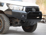 SUITS TOYOTA HILUX ROCCO 2018-07/2020 - BLACK POWDER COAT - EXTREME SERIES BULLBAR