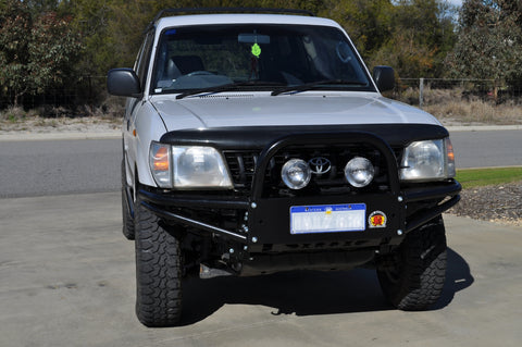 XROX COMP BULL BAR - TOYOTA PRADO 90 SERIES WITH FLARES (KZJ95)