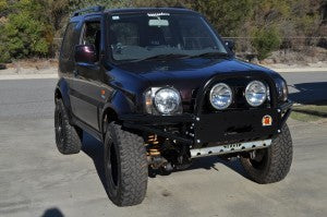 XROX BULLBAR SUZUKI JIMNY SIERRA 1998-09/2012 NO BONNET SCOOP