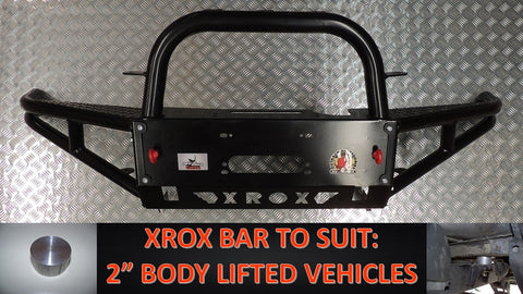 XROX RANGER MK2 2015 TO 2018 COMP BULL BAR W/ 50MM BODY LIFT