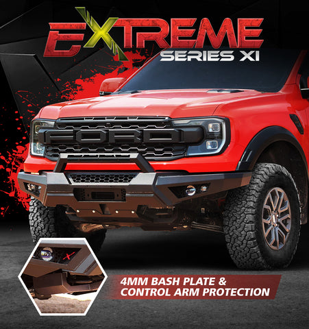 Suits Ford Ranger Next Gen RAPTOR Extreme Series Bullbar - Black