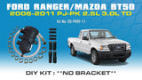 Ford Ranger PJ PK Mazda BT50 2006-2011 2.5L 3.0L ProVent Oil Catch Can DIY Kit OS-PROV-11