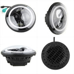 JEEP WRANGLER TJ & JK 7 inch LED headlight x 2 new projector lens DRL Halo