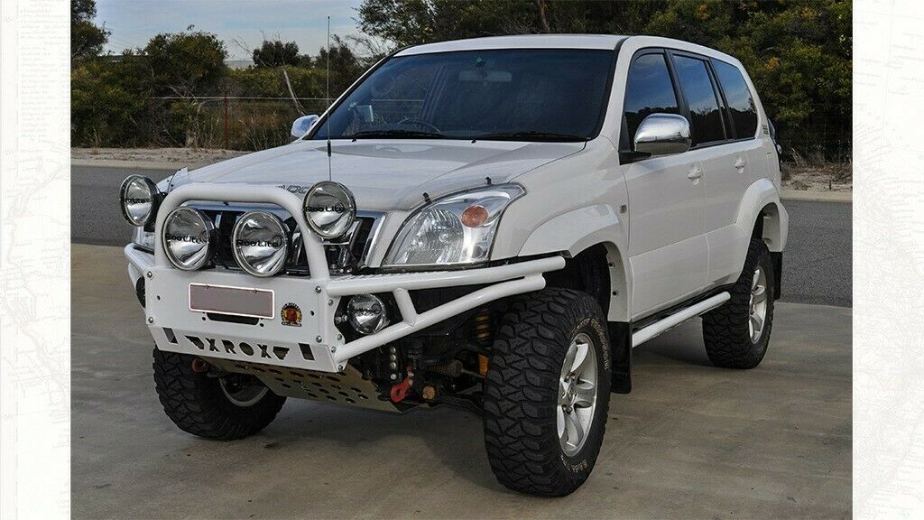 Xrox Steel Bull Bar Roo Bar for Toyota Prado 120 series 02/03-10/09 XR ...